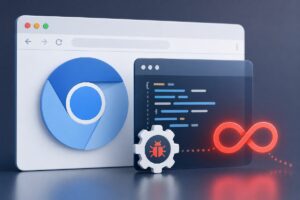unfixed Chromium background JavaScript bug