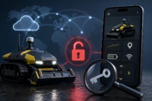 CVE-2026-10557 Yarbo MQTT hard-coded credentials